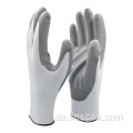 Hespax Nylon 13G PU Palm -Beschichtung Handschuhe